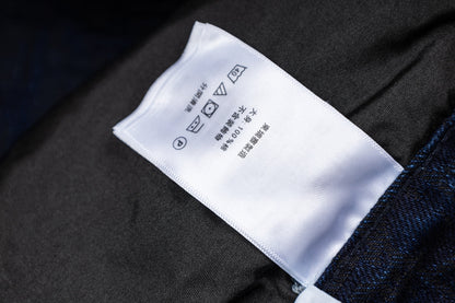 260820 New high-quality embroidered washed-hole denim pants