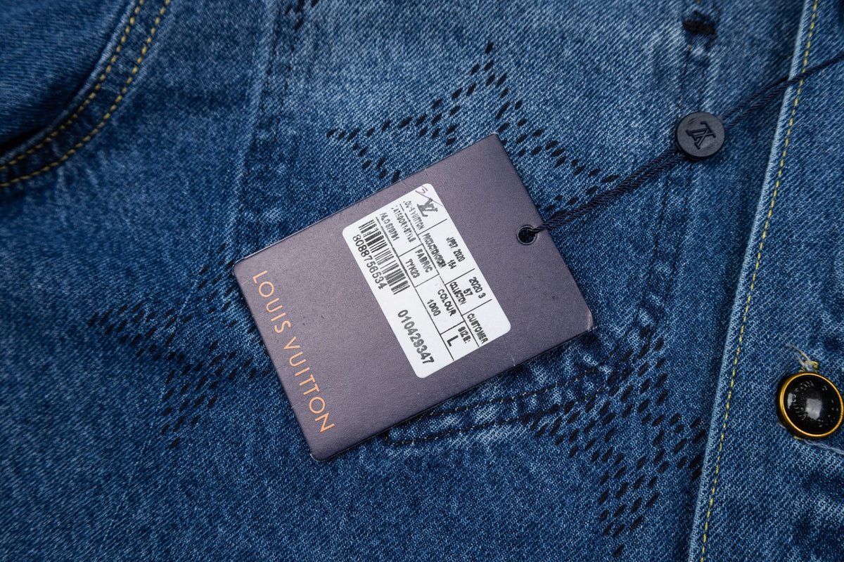 260820 New high-quality gradient embroidery jacket, shirt and denim coat