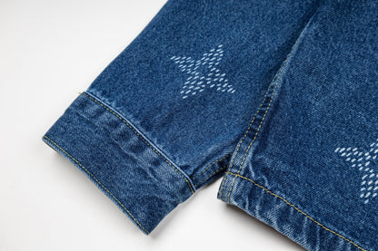 260820 New high-quality gradient embroidery jacket, shirt and denim coat