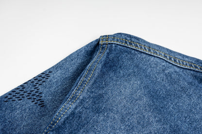 260820 New high-quality gradient embroidery jacket, shirt and denim coat