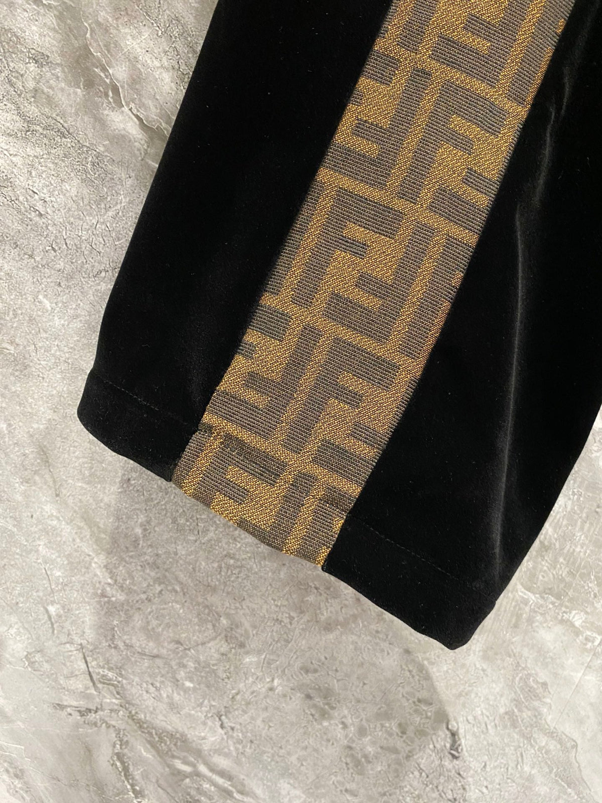260826 New high-quality custom fabric woven strap with letter embroidery patchwork set