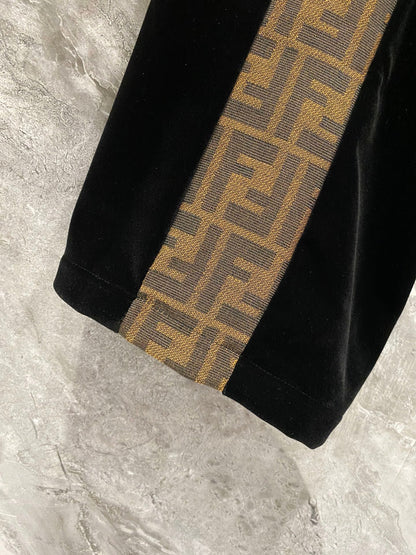 260826 New high-quality custom fabric woven strap with letter embroidery patchwork set