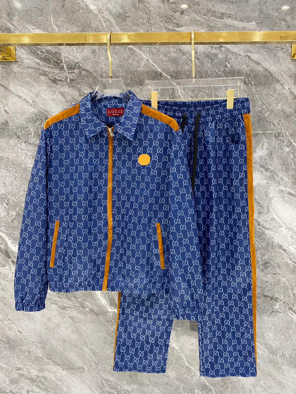 260826 New high-quality custom fabric woven strap with letter embroidery patchwork set