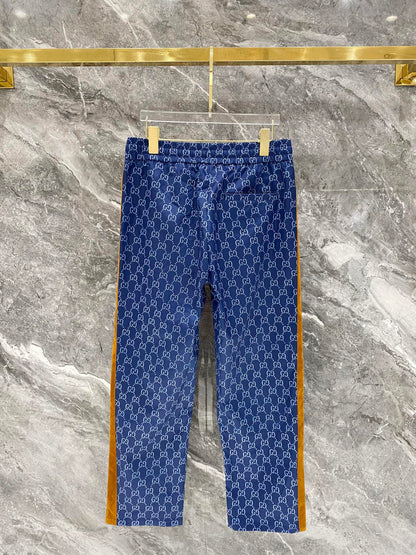 260826 New high-quality custom fabric woven strap with letter embroidery patchwork set