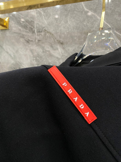 260826 New high-quality custom fabric woven strap with letter embroidery patchwork set
