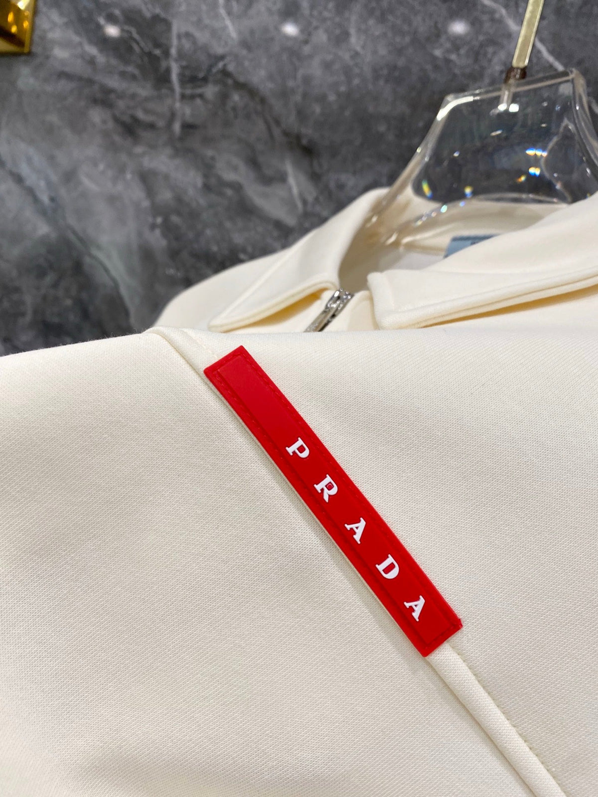 260826 New high-quality custom fabric woven strap with letter embroidery patchwork set