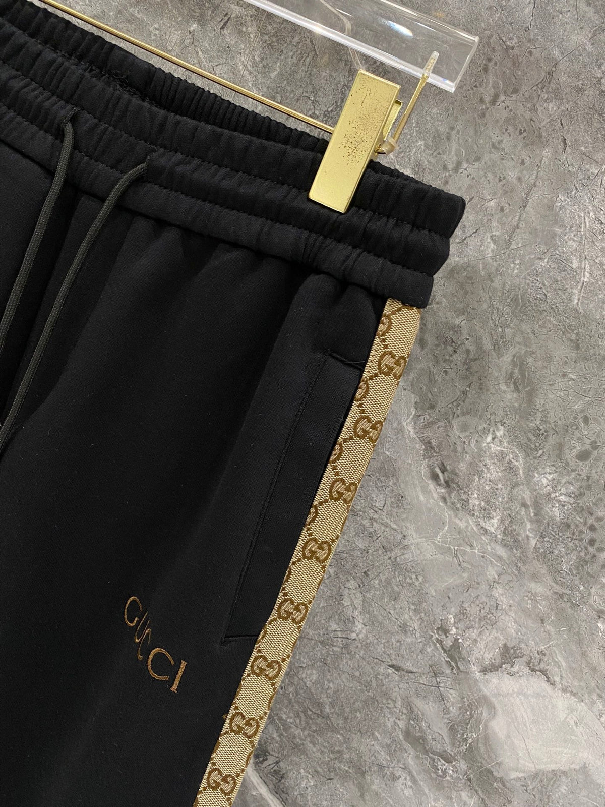 260826 New high-quality custom fabric woven strap with letter embroidery patchwork set