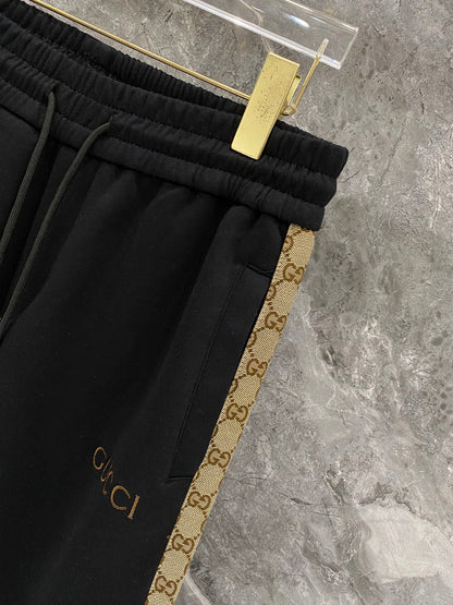 260826 New high-quality custom fabric woven strap with letter embroidery patchwork set