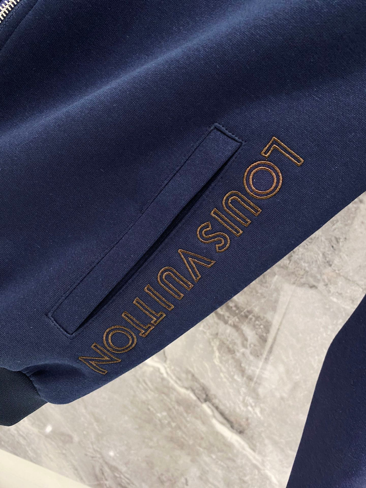 260826 New high-quality custom fabric woven strap with letter embroidery patchwork set