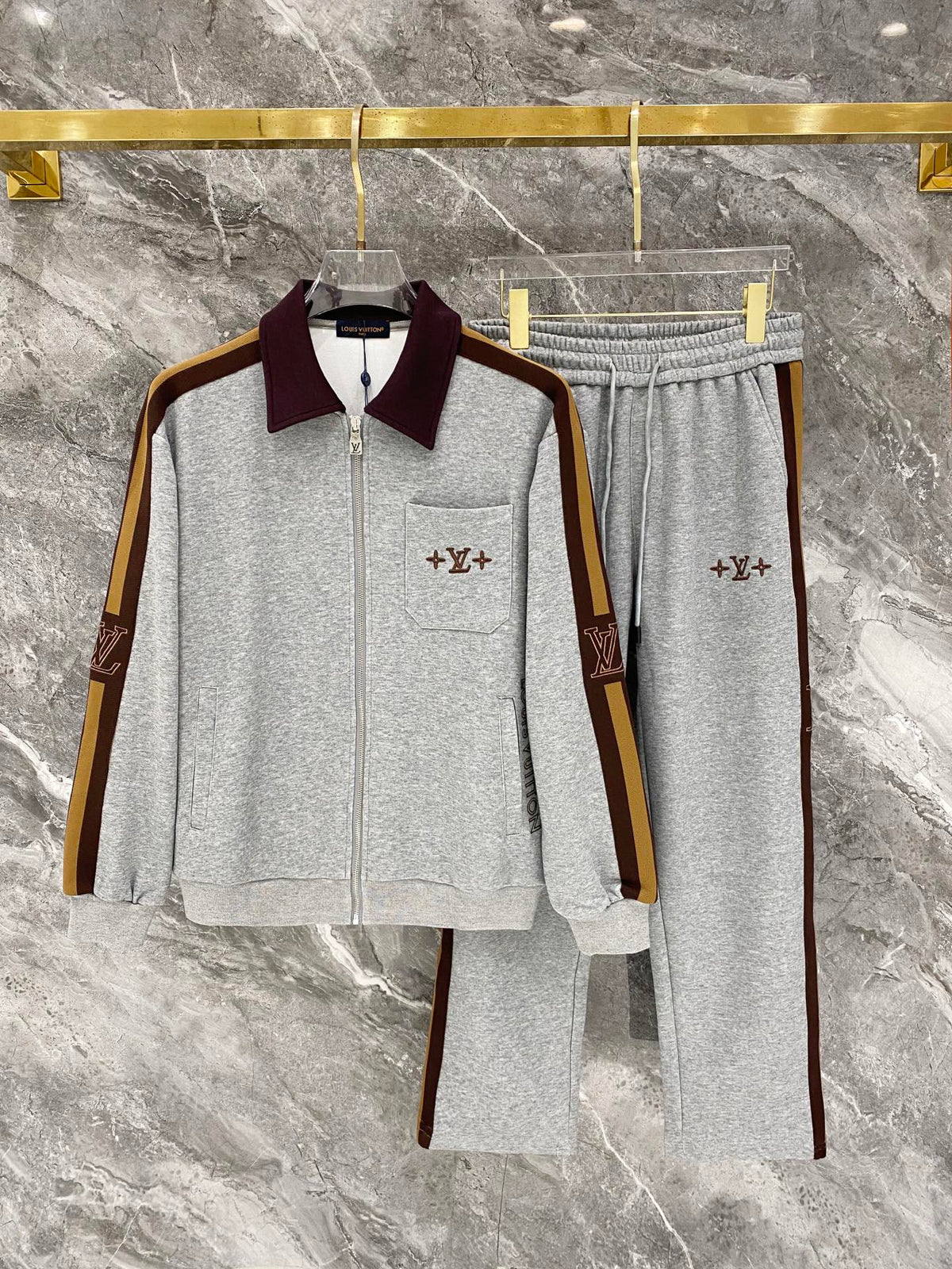 260826 New high-quality custom fabric woven strap with letter embroidery patchwork set