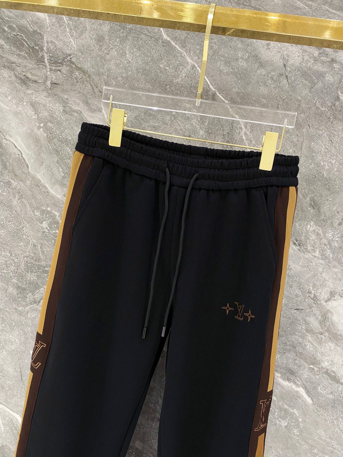 260826 New high-quality custom fabric woven strap with letter embroidery patchwork set
