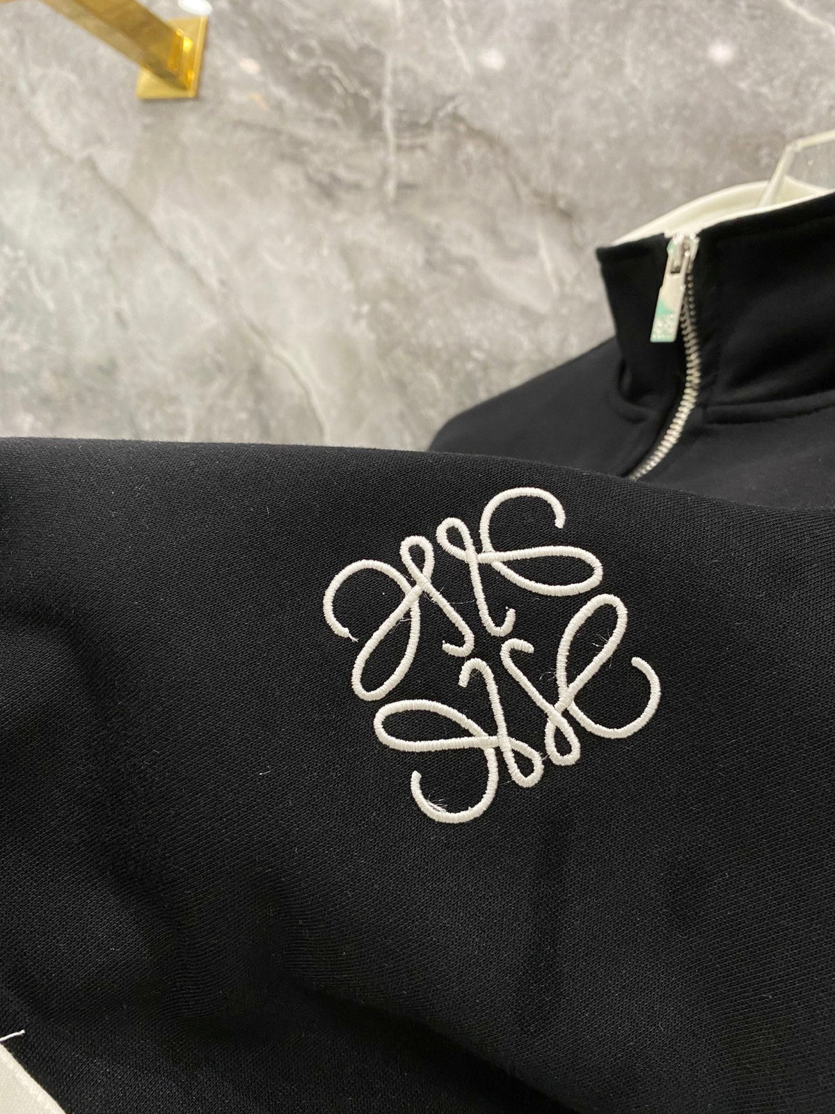 260826 New high-quality custom fabric woven strap with letter embroidery patchwork set