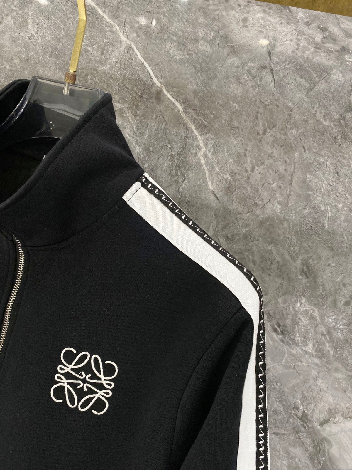 260826 New high-quality custom fabric woven strap with letter embroidery patchwork set