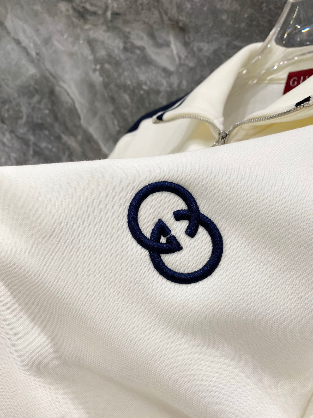 260826 New high-quality custom fabric woven strap with letter embroidery patchwork set