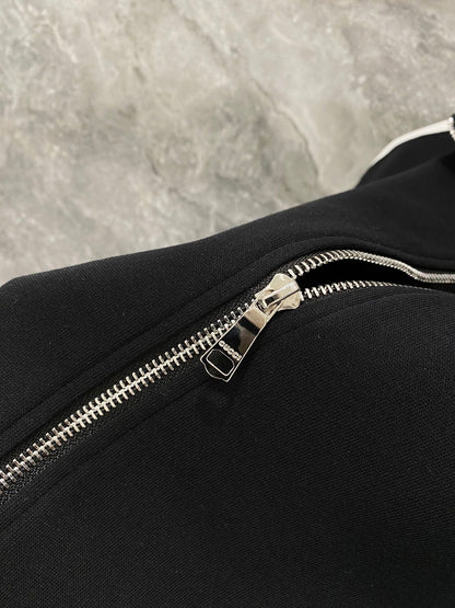 260826 New high-quality custom fabric woven strap with letter embroidery patchwork set