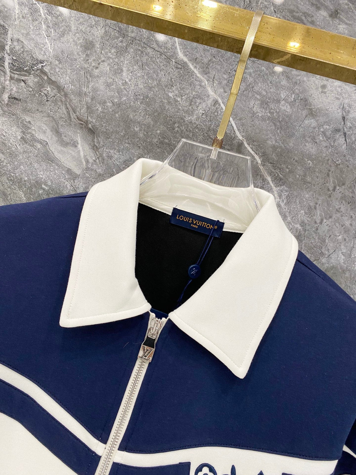 260826 New high-quality custom fabric woven strap with letter embroidery patchwork set
