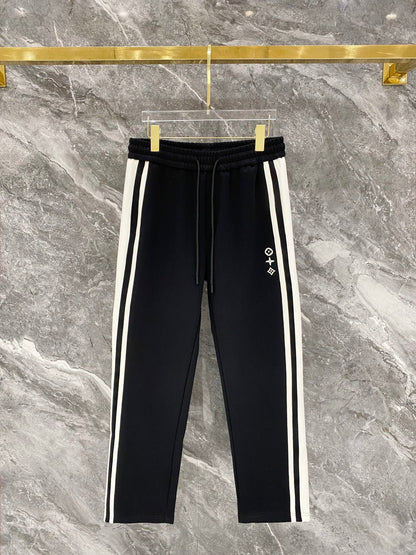 260826 New high-quality custom fabric woven strap with letter embroidery patchwork set