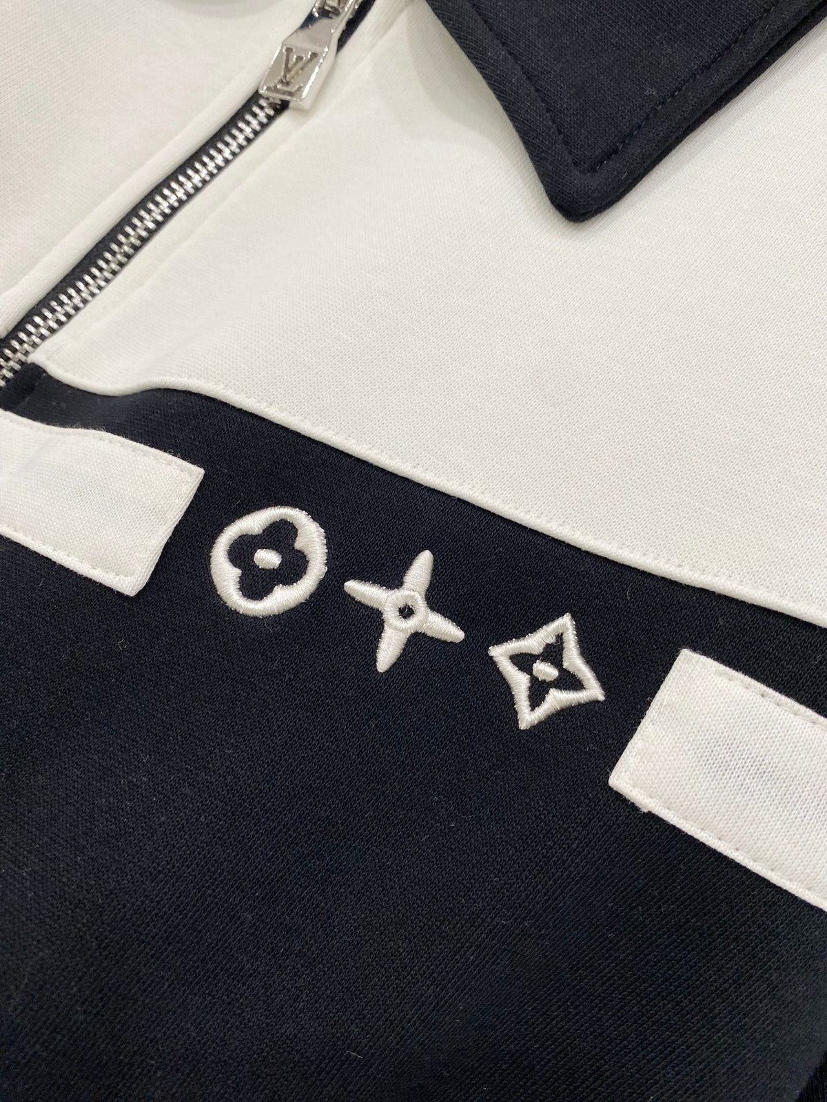 260826 New high-quality custom fabric woven strap with letter embroidery patchwork set