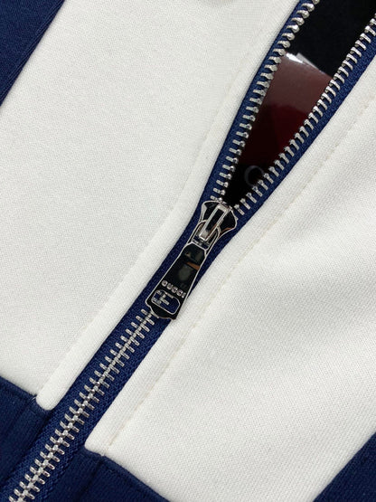 260826 New high-quality custom fabric woven strap with letter embroidery patchwork set