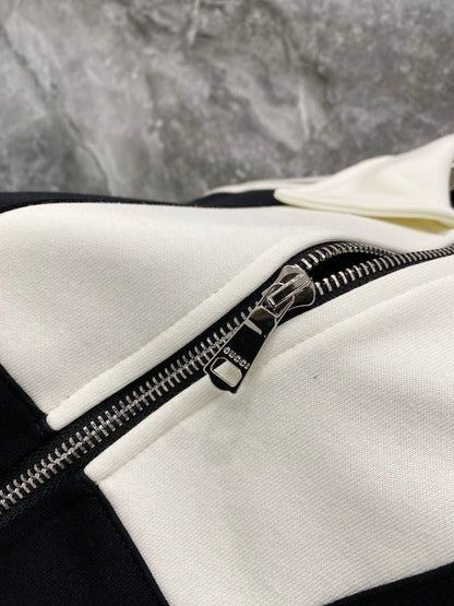 260826 New high-quality custom fabric woven strap with letter embroidery patchwork set