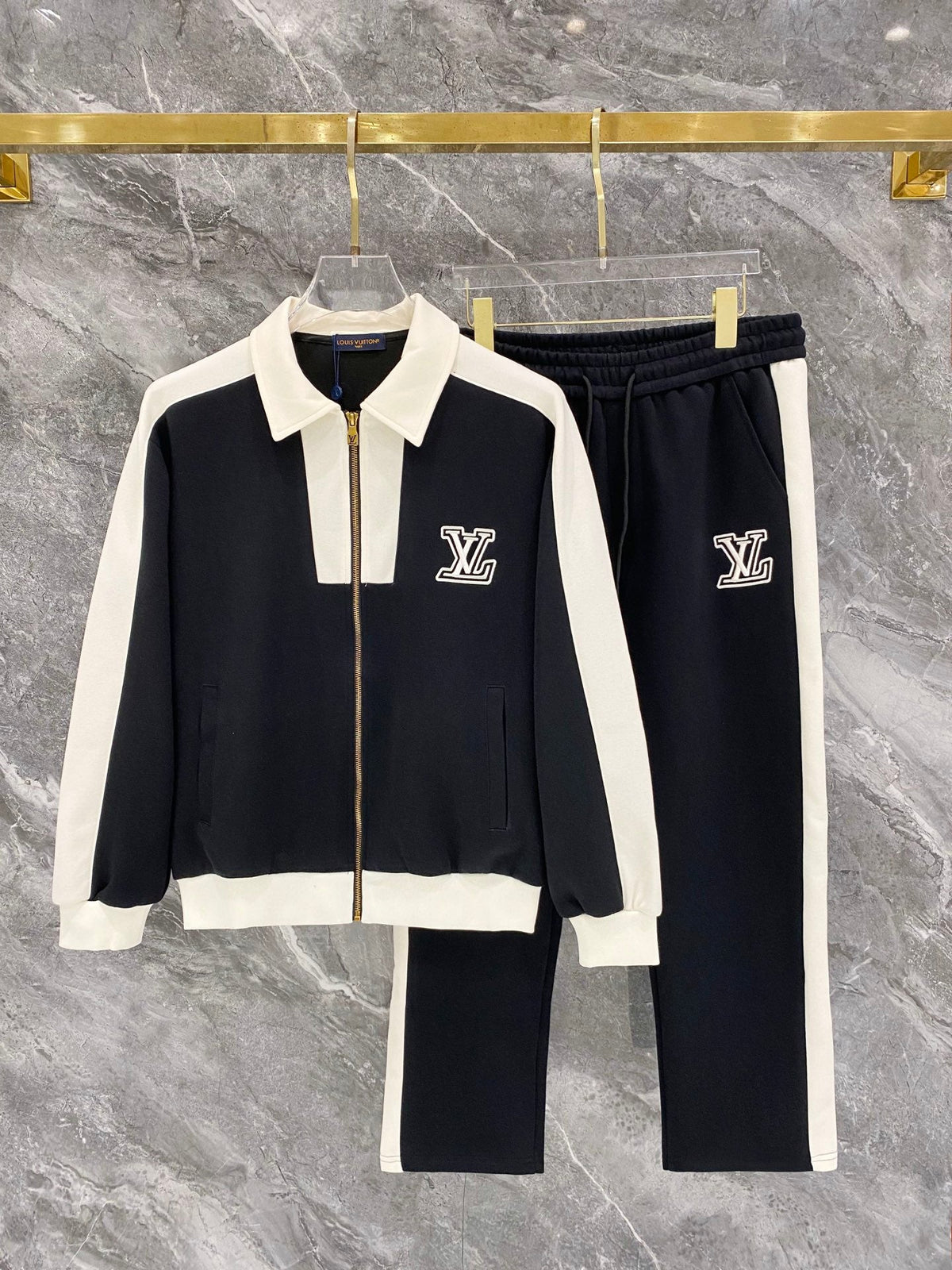 260826 New high-quality custom fabric woven strap with letter embroidery patchwork set