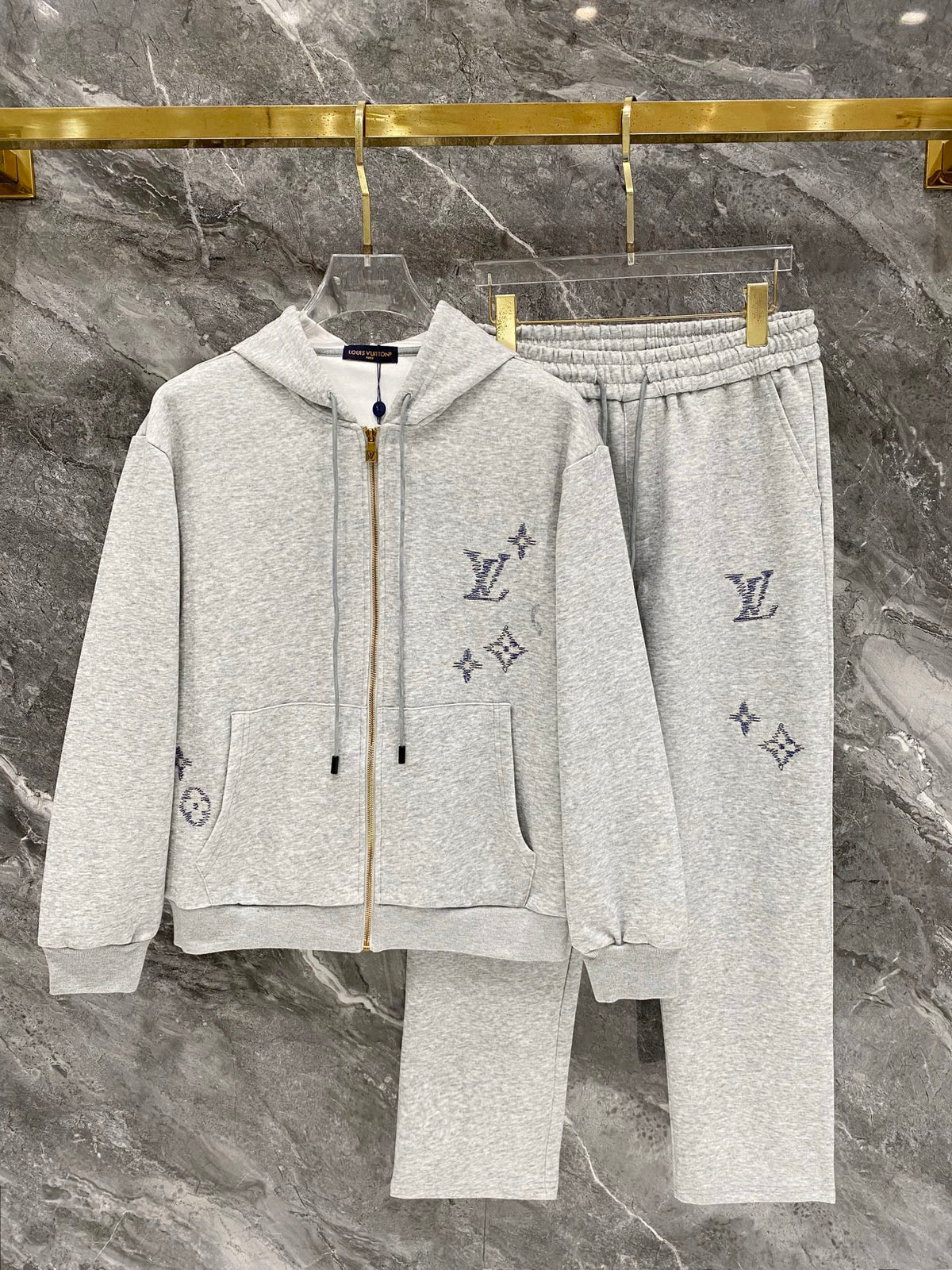260826 New high-quality custom fabric woven strap with letter embroidery patchwork set