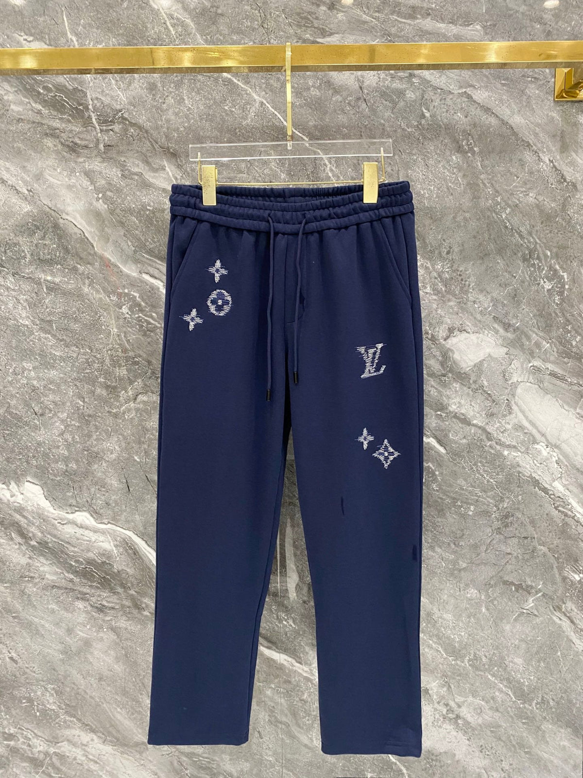 260826 New high-quality custom fabric woven strap with letter embroidery patchwork set