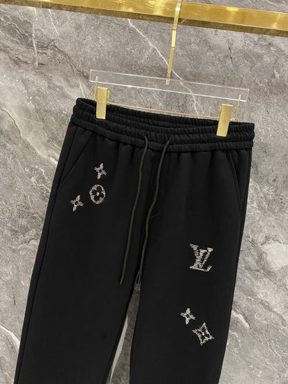 260826 New high-quality custom fabric woven strap with letter embroidery patchwork set