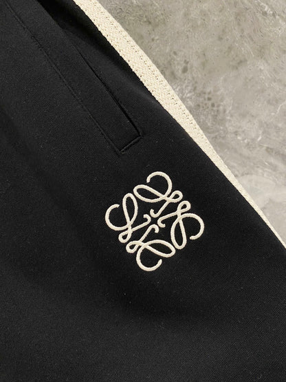 260826 New high-quality custom fabric woven strap with letter embroidery patchwork set