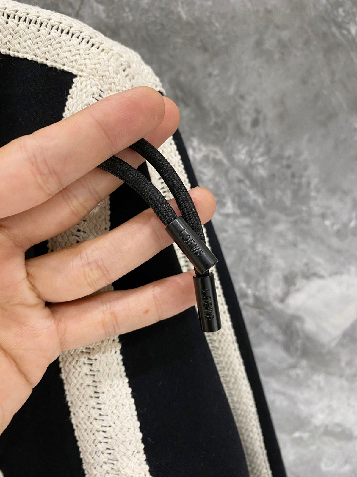 260826 New high-quality custom fabric woven strap with letter embroidery patchwork set