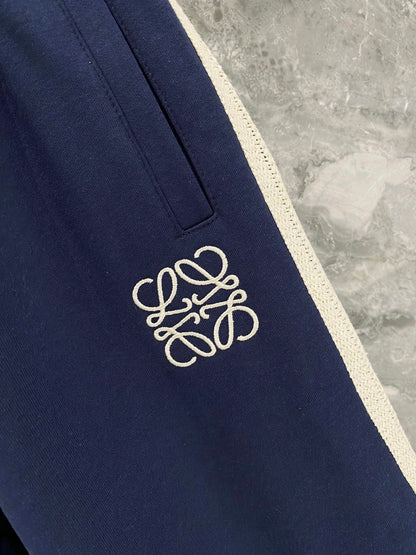 260826 New high-quality custom fabric woven strap with letter embroidery patchwork set
