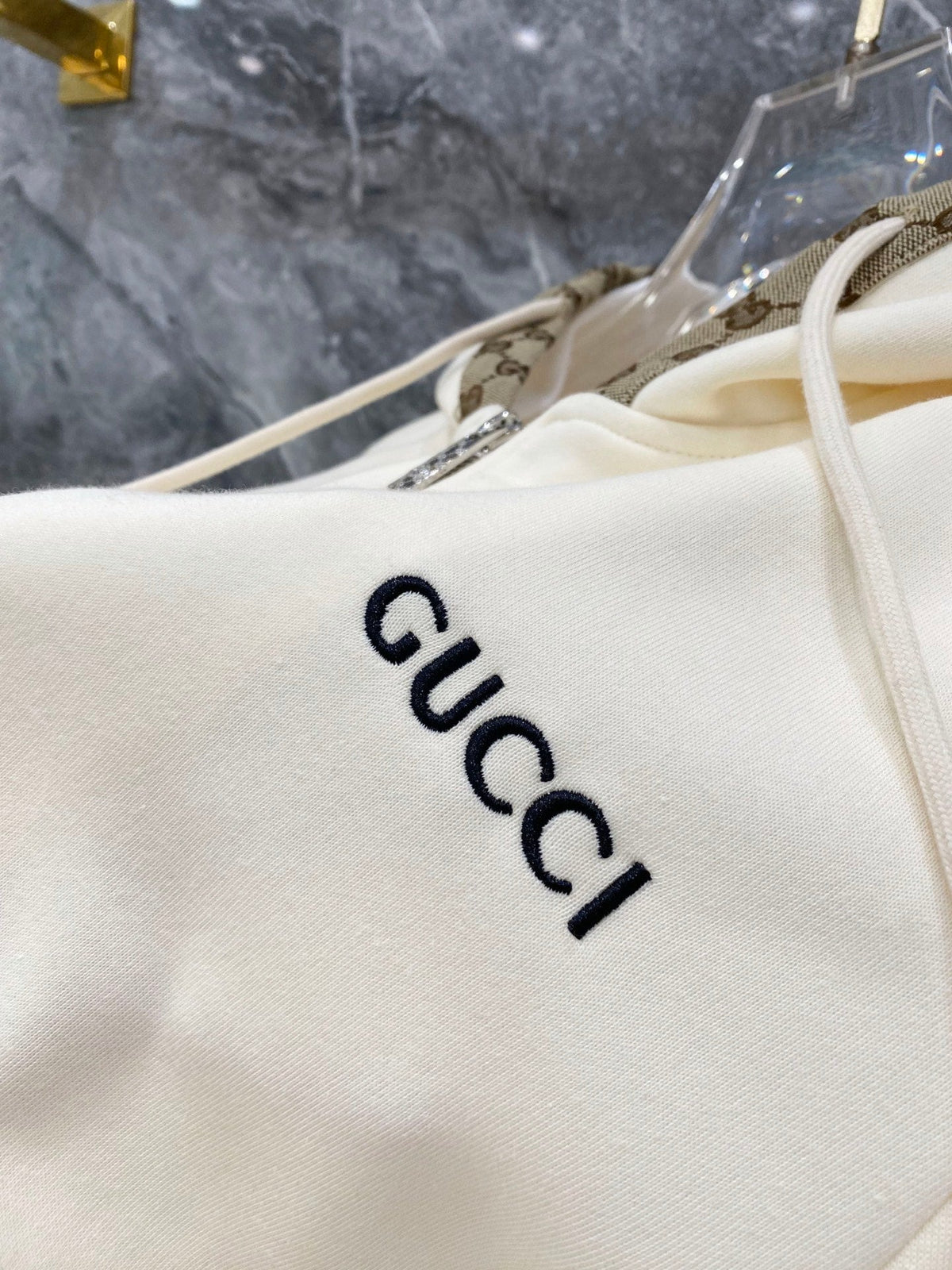 260826 New high-quality custom fabric woven strap with letter embroidery patchwork set