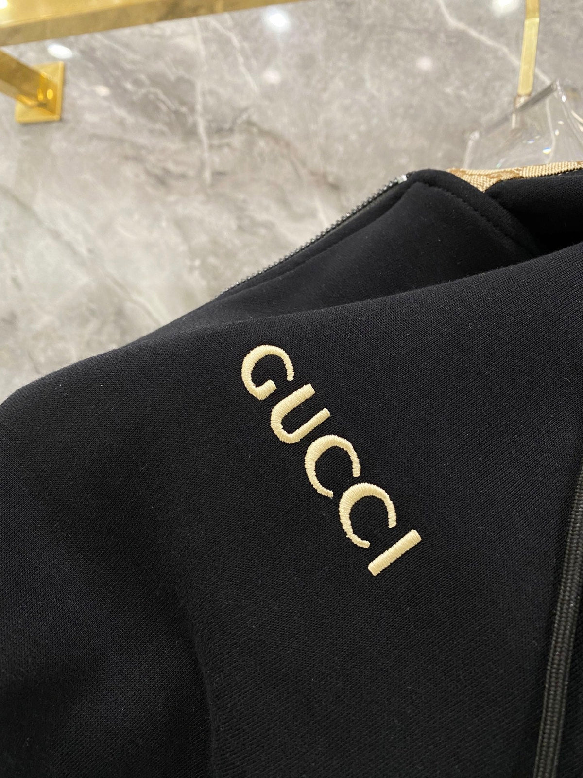 260826 New high-quality custom fabric woven strap with letter embroidery patchwork set