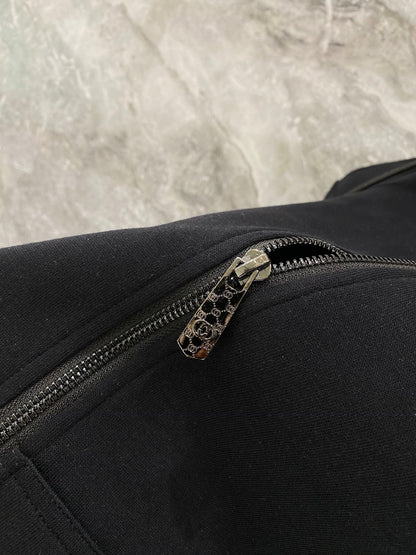 260826 New high-quality custom fabric woven strap with letter embroidery patchwork set