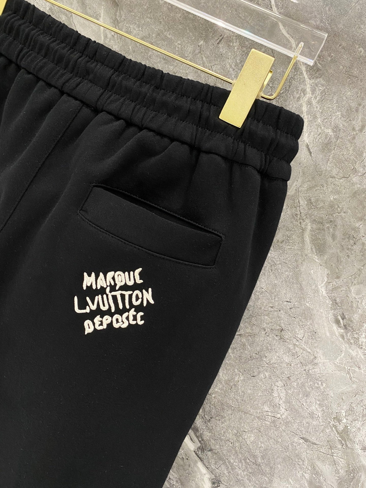260826 New high-quality custom fabric woven strap with letter embroidery patchwork set