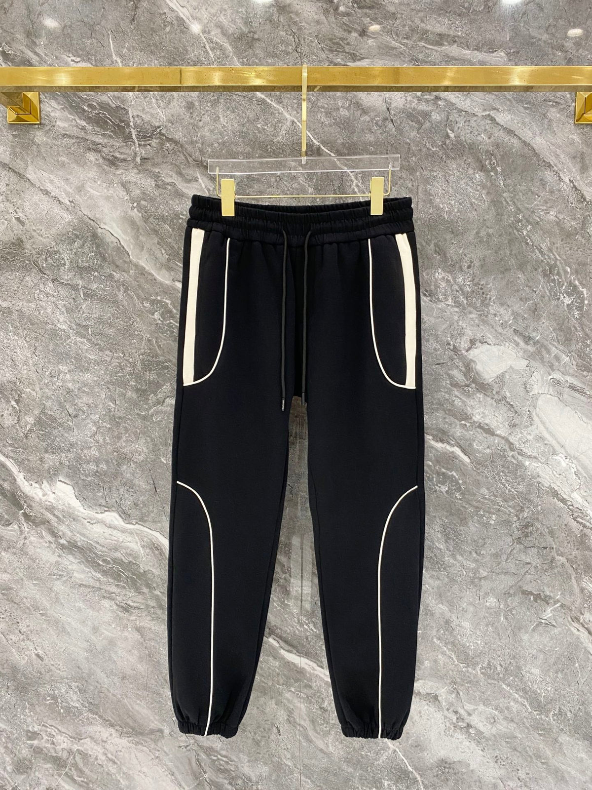 260826 New high-quality custom fabric woven strap with letter embroidery patchwork set