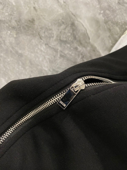260826 New high-quality custom fabric woven strap with letter embroidery patchwork set