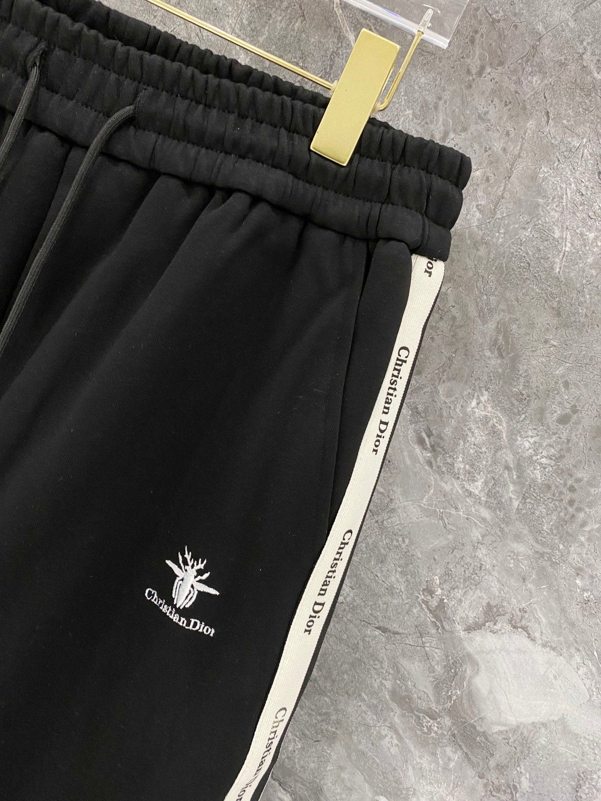 260826 New high-quality custom fabric woven strap with letter embroidery patchwork set