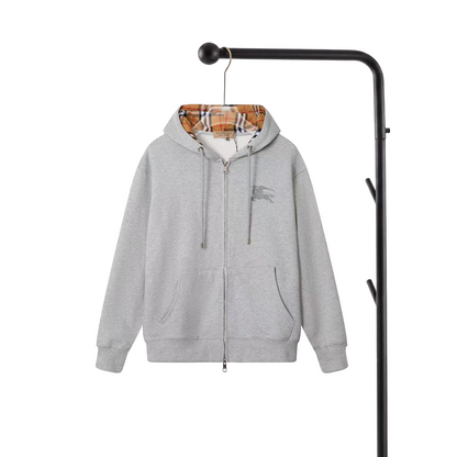260826 New high-quality embroidered hooded pullover sweater