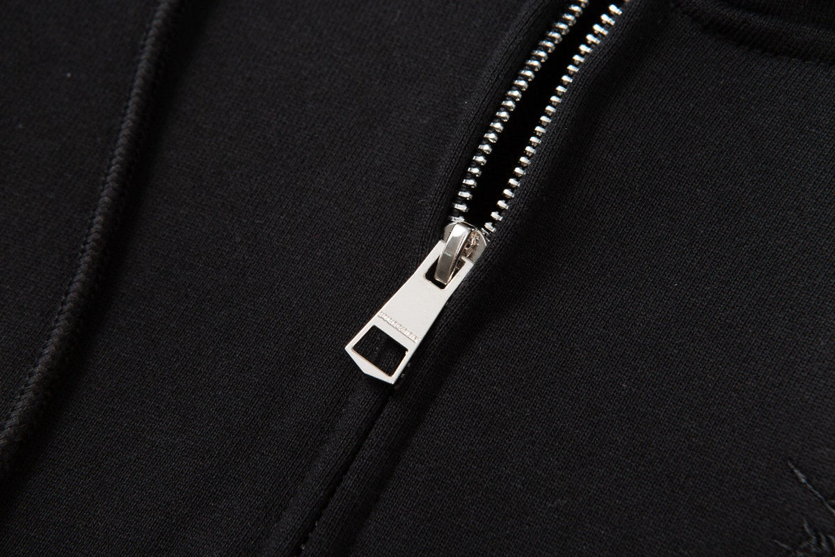 260826 New high-quality embroidered hooded pullover sweater