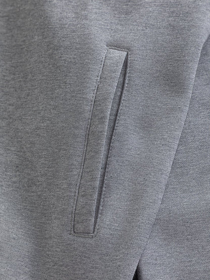 260826 New high-quality embroidered V-neck zipper hoodie