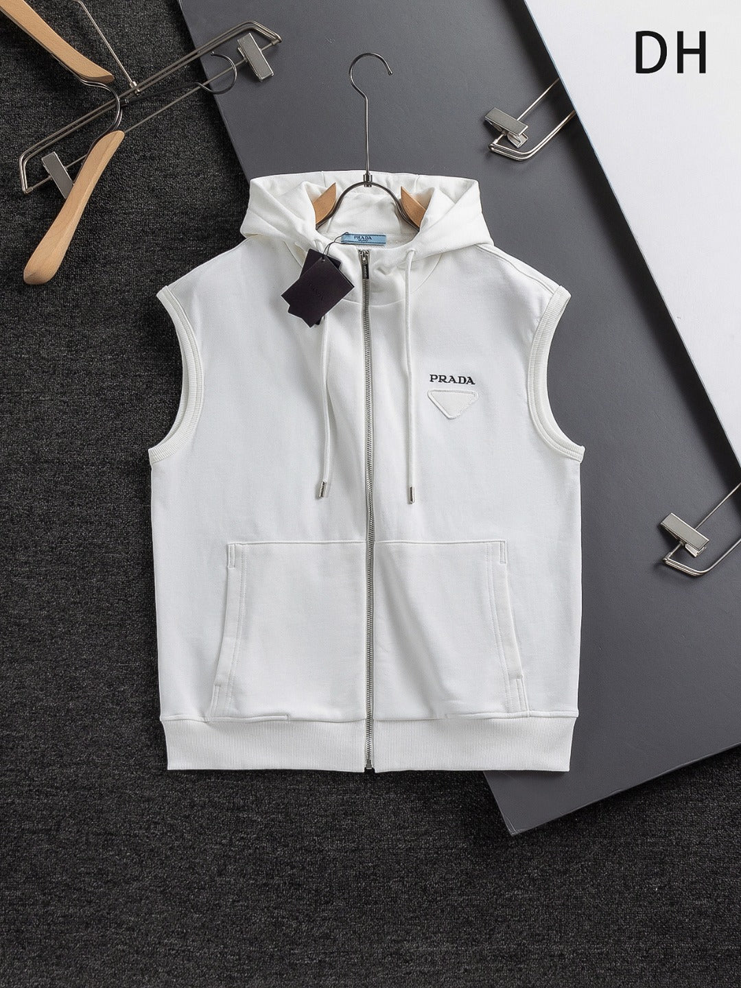 260826 New high-quality zipper hooded pullover hoodie