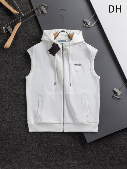 260826 New high-quality zipper hooded pullover hoodie