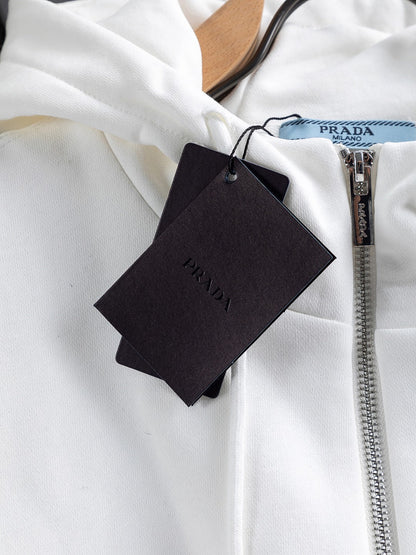 260826 New high-quality zipper hooded pullover hoodie