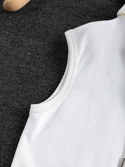 260826 New high-quality zipper hooded pullover hoodie