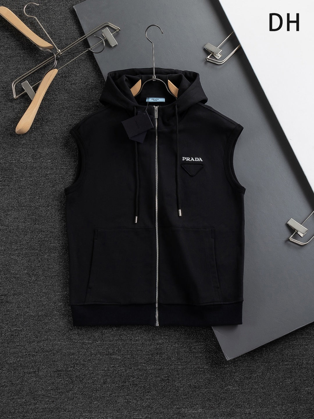 260826 New high-quality zipper hooded pullover hoodie