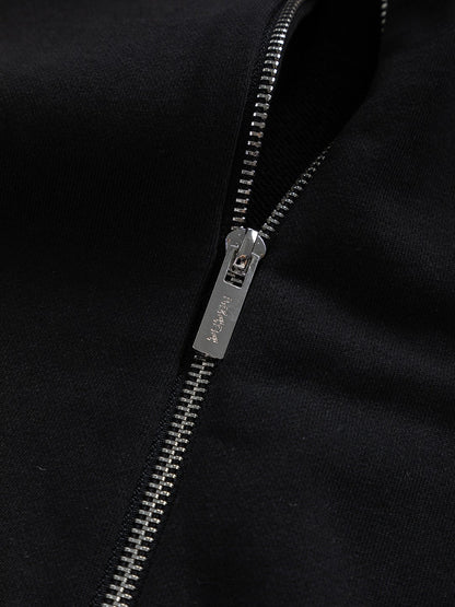 260826 New high-quality zipper hooded pullover hoodie