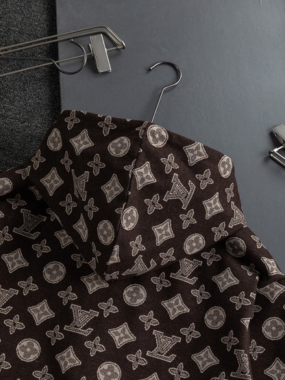 260826 New high-quality fade-resistant printed lettered t-shirt with towel cap