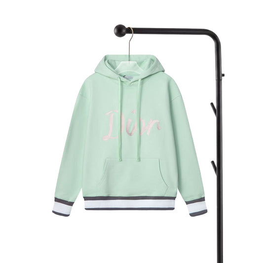 260826 New high-quality embroidered patch hoodie