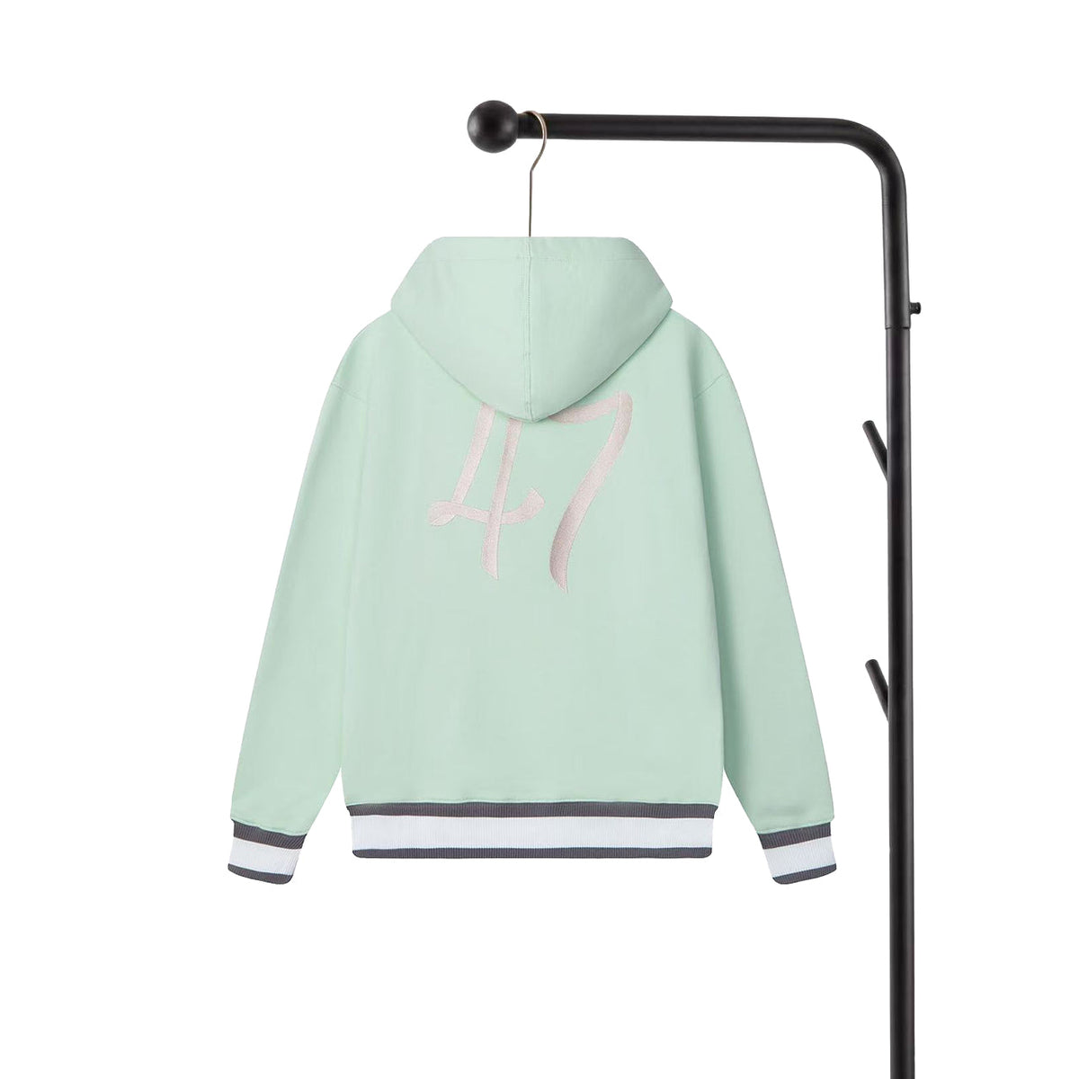 260826 New high-quality embroidered patch hoodie